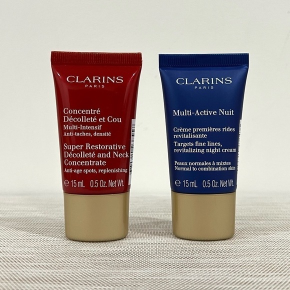 Clarins Skincare 2pc Set - Picture 1 of 2